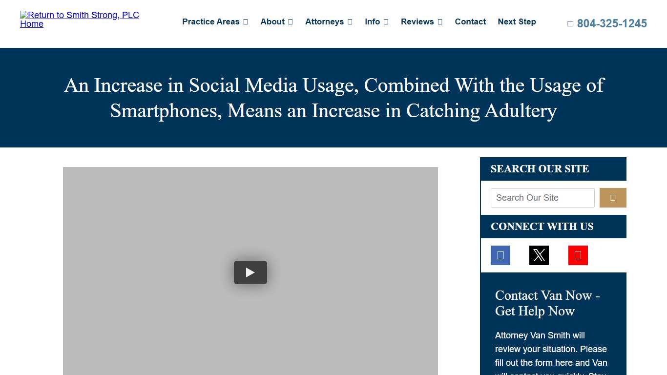 Discovering Adultery Through Digital Media Smith Strong, PLC